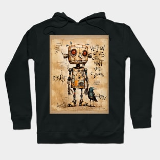 Robot and Crow What We Seem Hoodie